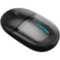 Myš OnClick 24, černá, bezdrátová, duální připojení, optická, CANYON CNS-CMSW24B Myš OnClick 24, černá, bezdrátová, duální připojení, optická, CANYON CNS-CMSW24B