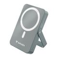 Magnetická powerbanka Charge n Go, šedá, bezdrátová, 10 000 mAh, VERBATIM 32268