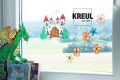 Sada barev na sklo Zámek, v kyblíku, KREUL 40155 ,balení 10 ks