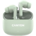 Sluchátka OnGo 9, šalvějová, TWS bezdrátová, Bluetooth 5.4, CANYON CNS-TWS9G Sluchátka OnGo 9, šalvějová, TWS bezdrátová, Bluetooth 5.4, CANYON CNS-TWS9G