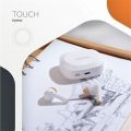 Sluchátka Hexagon 7, bílá / béžová, TWS bezdrátová, Bluetooth 5.4, CANYON CNS-TWS7WB