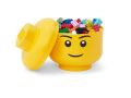 Úložný box ve tvaru hlavy minifigurky, Boy, malý, LEGO 40311724
