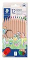 Barevné pastelky Noris natural 143N, 12 barev, šestihranné, STAEDTLER 143N C12 Barevné pastelky Noris natural 143N, 12 barev, šestihranné, STAEDTLER 143N C12