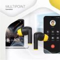 Sluchátka Hexagon 7, černá / žlutá, TWS bezdrátová, Bluetooth 5.4, CANYON CNS-TWS7BY