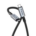 USB kabel, černá, USB-C / USB-C, 1,2 m, 240W, VERBATIM 31847