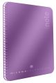 Spirálový sešit i-Note, 18,5x24, čistý, 90 listů, fialová, MITAMA 62278-90211