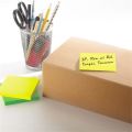 Samolepicí bloček Extra Sticky,neonově žlutá barva, 76x76 mm, 90 listů, STICK N 21670 ,balení 90 ks