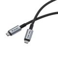 USB kabel, černá, USB-C / USB-C, 1,2 m, 240W, VERBATIM 31847
