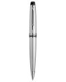 Kuličkové pero Expert III, modrá, 0,7 mm, kovové tělo, stříbrný klip, WATERMAN 7010517001