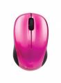 Myš Go, růžová, bezdrátová, optická, standardní velikost, VERBATIM