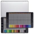 Akvarelové pastelky Karat, sada, kovová krabička, 48 barev, STAEDTLER