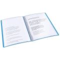 Katalogová kniha Vivida, měkká, modrá, A4, 20 kapes, ESSELTE