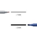 Fixy 3280, 20 různých barev, sada, 1-3 mm, oboustranné, vypratelné, STAEDTLER 3280 C10