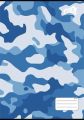 Sešit Camouflage, 87-32, mix motivů, A4, čtverečkovaný, 32 listů, COOL BY VICTORIA
