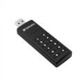 USB flash disk Keypad Secure, USB 3.0, 128GB, šifrovaný heslem, 160/150Mb/s, VERBATIM