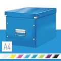 Krabice Click & Store, modrá, velká, čtvercová, LEITZ