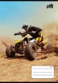 Sešit Motocross, 21-32, mix motivů, A5, linkovaný, 32 listů, 4-8. třída, COOL BY VICTORIA