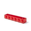 Polička Brick 6, červená, LEGO 41121730