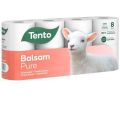 Toaletní papír Balsam Pure, 8 rolí, 3-vrstvý, TENTO 229387 ,balení 8 ks
