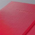 Záznamní kniha Conceptum, červená, A5, čtverečkovaný, 194 listů, tvrdé desky, SIGEL