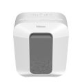 Skartovací stroj Powershred LX25, bílá, křížový řez, 6 listů, FELLOWES 100109815