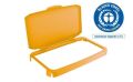 Výklopné víko k odpadkovému koši 60 l DURABIN, žlutá, plast, DURABLE 1800500030 Výklopné víko k odpadkovému koši 60 l DURABIN, žlutá, plast, DURABLE 1800500030