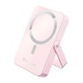 Magnetická powerbanka Charge n Go, růžová, bezdrátová, 10 000 mAh, VERBATIM 32267