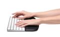 Opěrka zápěstí pro klávesnici ErgoSoft™, černá, gelová výplň, pro nízké, kompaktní klávesnice, KEN