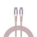 USB kabel, růžová, USB-C / USB-C, 1,2 m, 100W, magnetický, VERBATIM 31857