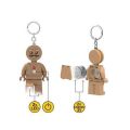 Klíčenka s LED osvětlením Gingerbread Man, LEGO LGL-KE182H
