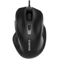 Myš M-6, černá, drátová, optická, USB, CANYON CNE-CMS6