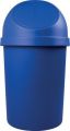 Výklopný odpadkový koš, modrá, 45 l, plast, HELIT H2401334 ,balení 2 ks