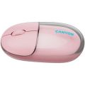 Myš OnClick 24, růžová, bezdrátová, duální připojení, optická, CANYON CNS-CMSW24P