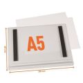 Informační kapsa, A5, magnetická, voděodolná, 5 ks/balení, DURABLE 505819 ,balení 5 ks