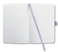 Exkluzivní zápisník Jolie, fialová-motýli, A6, linkovaný, tvrdé desky, SIGEL JN312