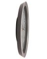 Nástěnné hodiny Horissimo, stříbrné, 38 cm, ALBA