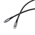 USB kabel, černá, USB-C / USB-C, 1,2 m, 100W, VERBATIM 31846