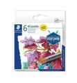 Olejové pastely Design Journey, 6 barev, STAEDTLER 2420M C6-C