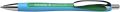 Kuličkové pero Slider Rave, zelená, 0,7mm, stiskací mechanismus, SCHNEIDER 132504