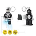 Klíčenka s LED osvětlením Skeleton Guy, LEGO LGL-KE137H