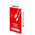 USB kabel, bílá, USB-A / Lightning (Apple), 1,2 m, SKROSS SKCA0004A-MFI120CN