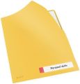 Desky na dokumenty Cosy Privacy, matně žlutá, L, A4, PP, LEITZ ,balení 3 ks