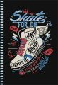 Spirálový sešit Skate board, mix motivů, A5, čtverečkovaný, 80 listů, SHKOLYARYK A5-SC-080-6128K Spirálový sešit Skate board, mix motivů, A5, čtverečkovaný, 80 listů, SHKOLYARYK A5-SC-080-6128K