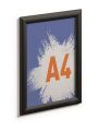 Rám na plakáty, černá, A4, hliníkový rám, DURABLE 479601