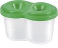Kelímek dvojitý na štětce s víčkem, PANTA PLAST 0439-0002-99