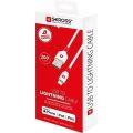 USB kabel, bílá, USB-A / Lightning (Apple), 2 m, SKROSS SKCA0005A-MFI200CN
