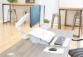 Držák na monitor Eppa Single, bílá, 1 rameno, FELLOWES 9683201