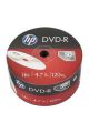DVD-R, 4,7 GB, 16x, 50 ks, shrink, HP 69303 ,balení 50 ks