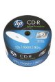 CD-R, potisknutelný, 700 MB, 52x, 50 ks, shrink, HP 69301 ,balení 50 ks