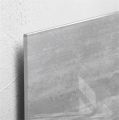 Magnetická skleněná tabule Artverum®, textura betonu, 91 x 46 x 1,5 cm, SIGEL GL148